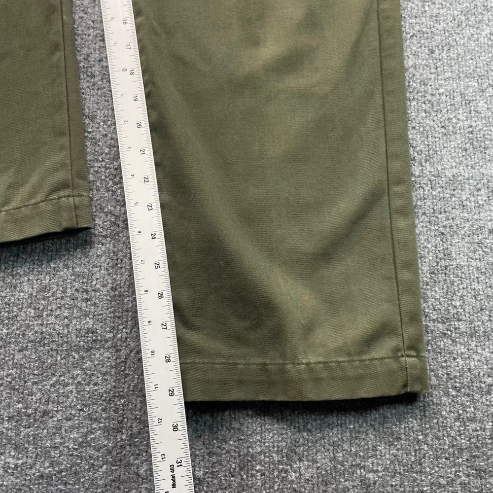 Polo Ralph Lauren Andrew Pant Mens 32x30 Cypress Green Pleated Chino Cotton